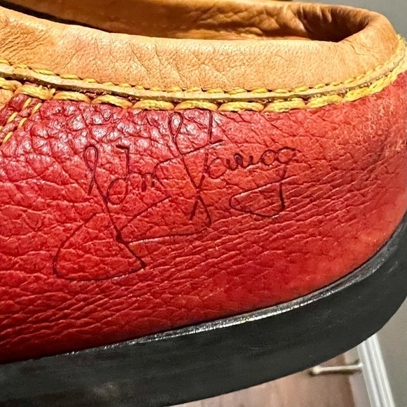 JOHN FLUEVOG vintage leather mules.  Size 9 - Picture 3 of 7